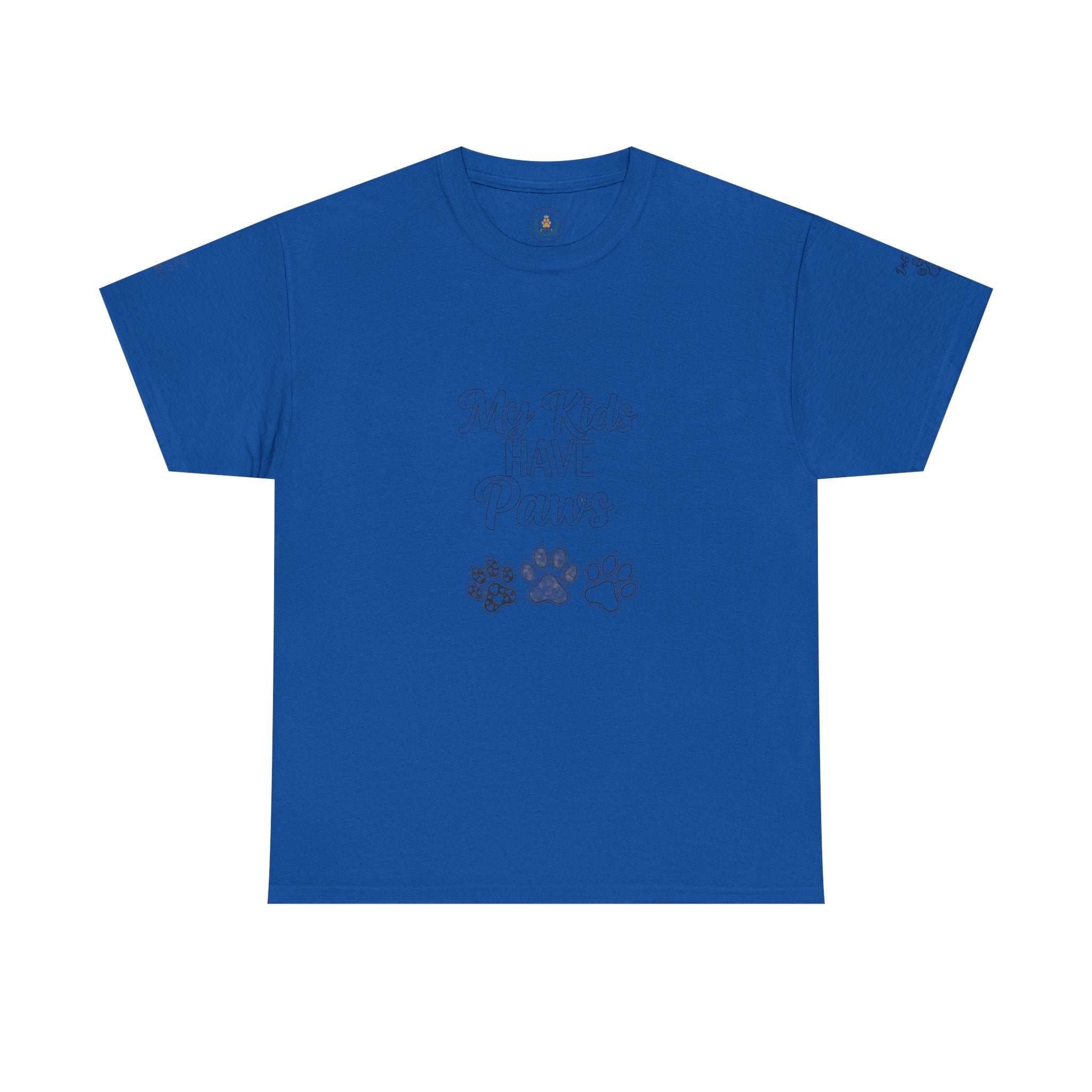 Dog Mom T-Shirt — Paw Print Graphic Tee for Pet Lovers