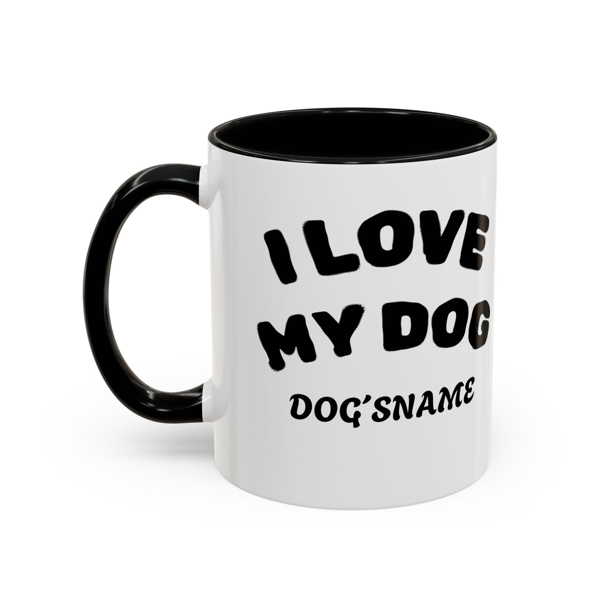 Dog Mom Coffee Mug - "They Aren't Just Pets, They Are Family" Accent Mug (11/15oz)