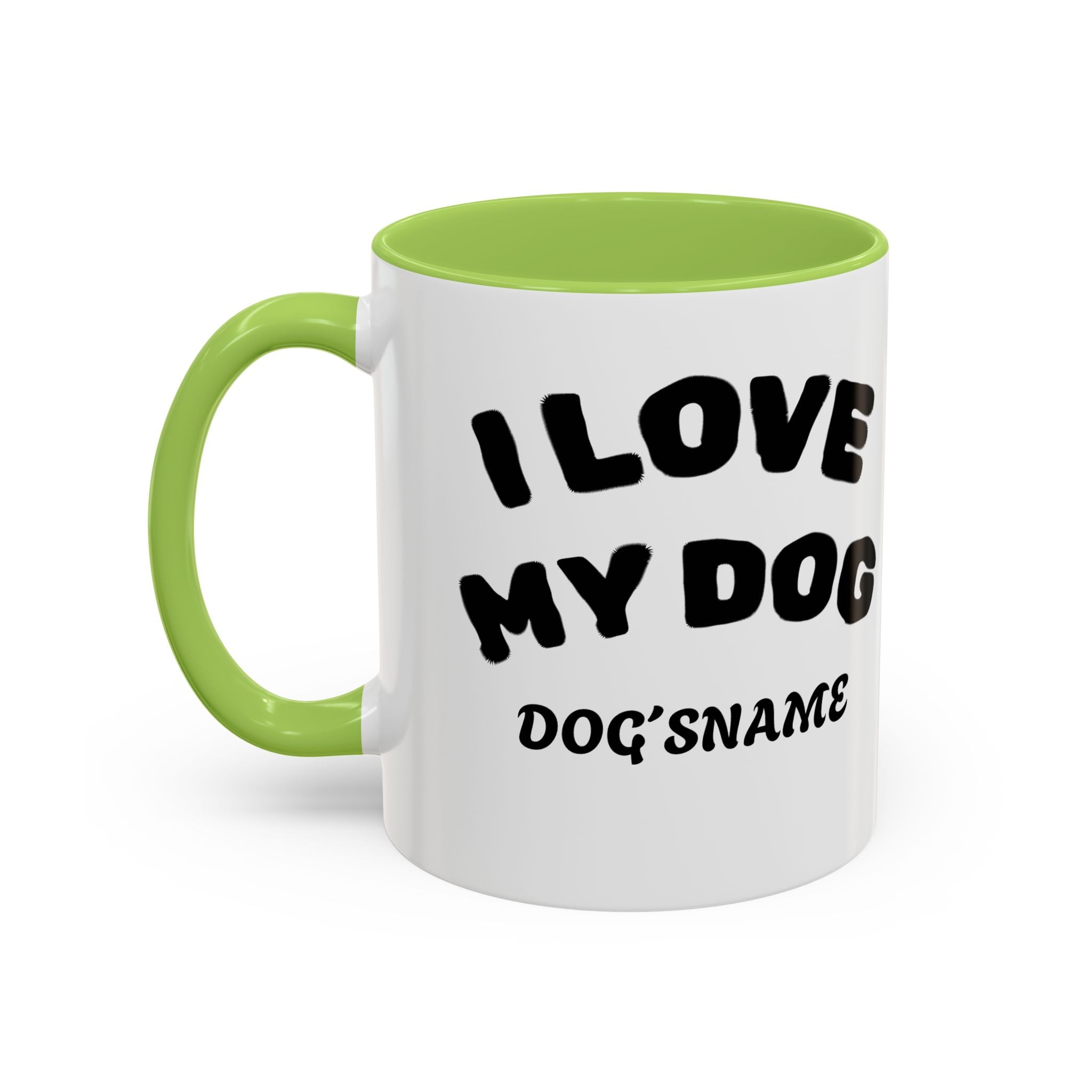 Dog Mom Coffee Mug - "They Aren't Just Pets, They Are Family" Accent Mug (11/15oz)