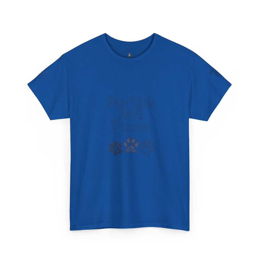 Dog Mom T-Shirt — Paw Print Graphic Tee for Pet Lovers
