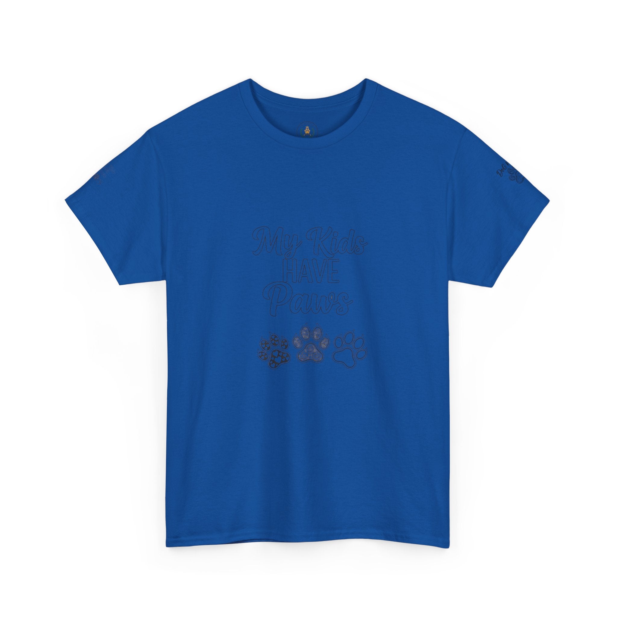 Dog Mom T-Shirt — Paw Print Graphic Tee for Pet Lovers