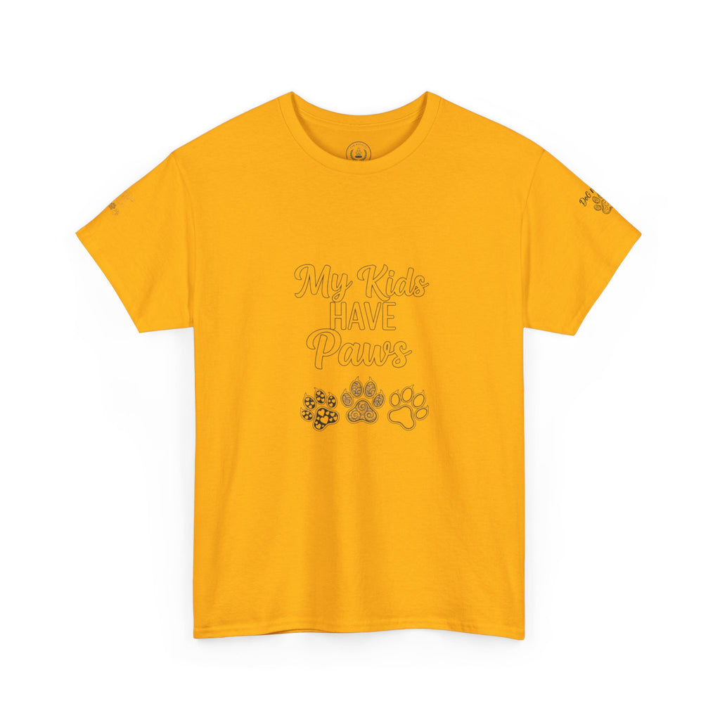 Dog Mom T-Shirt — Paw Print Graphic Tee for Pet Lovers