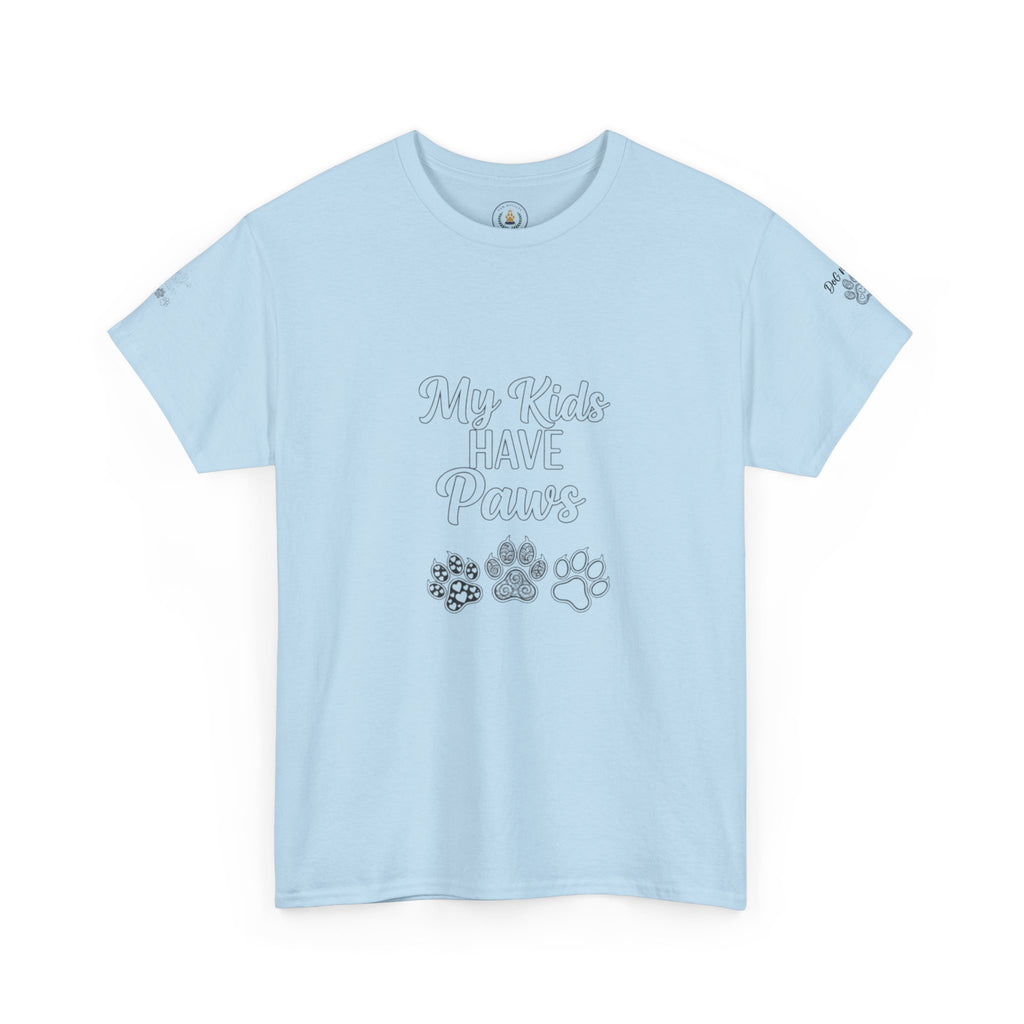 Dog Mom T-Shirt — Paw Print Graphic Tee for Pet Lovers