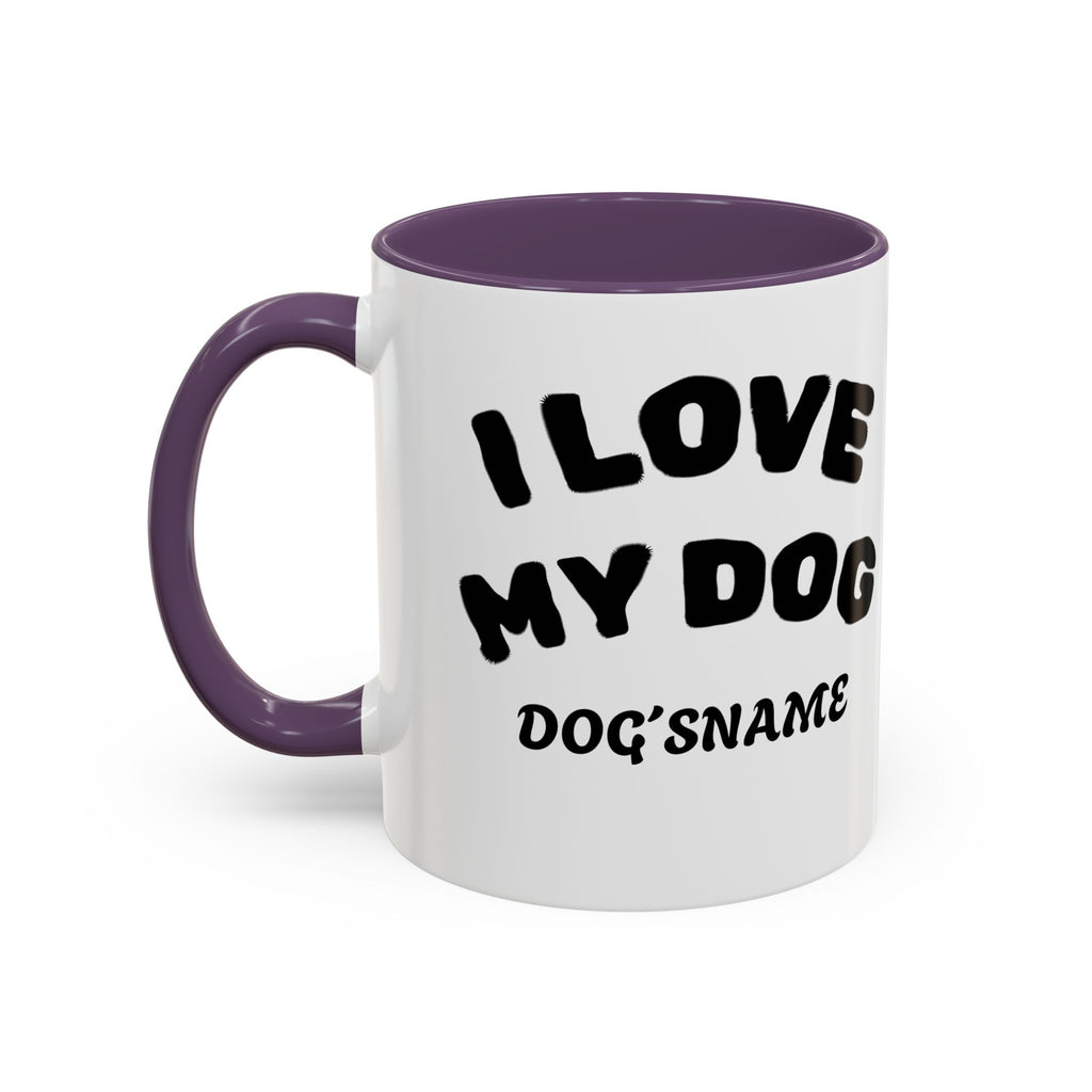 Dog Mom Coffee Mug - "They Aren't Just Pets, They Are Family" Accent Mug (11/15oz)