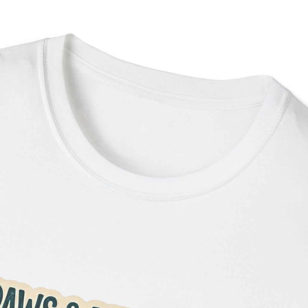 Paws & Pathways Graphic T-Shirt — Adventure Dog Nature Tee