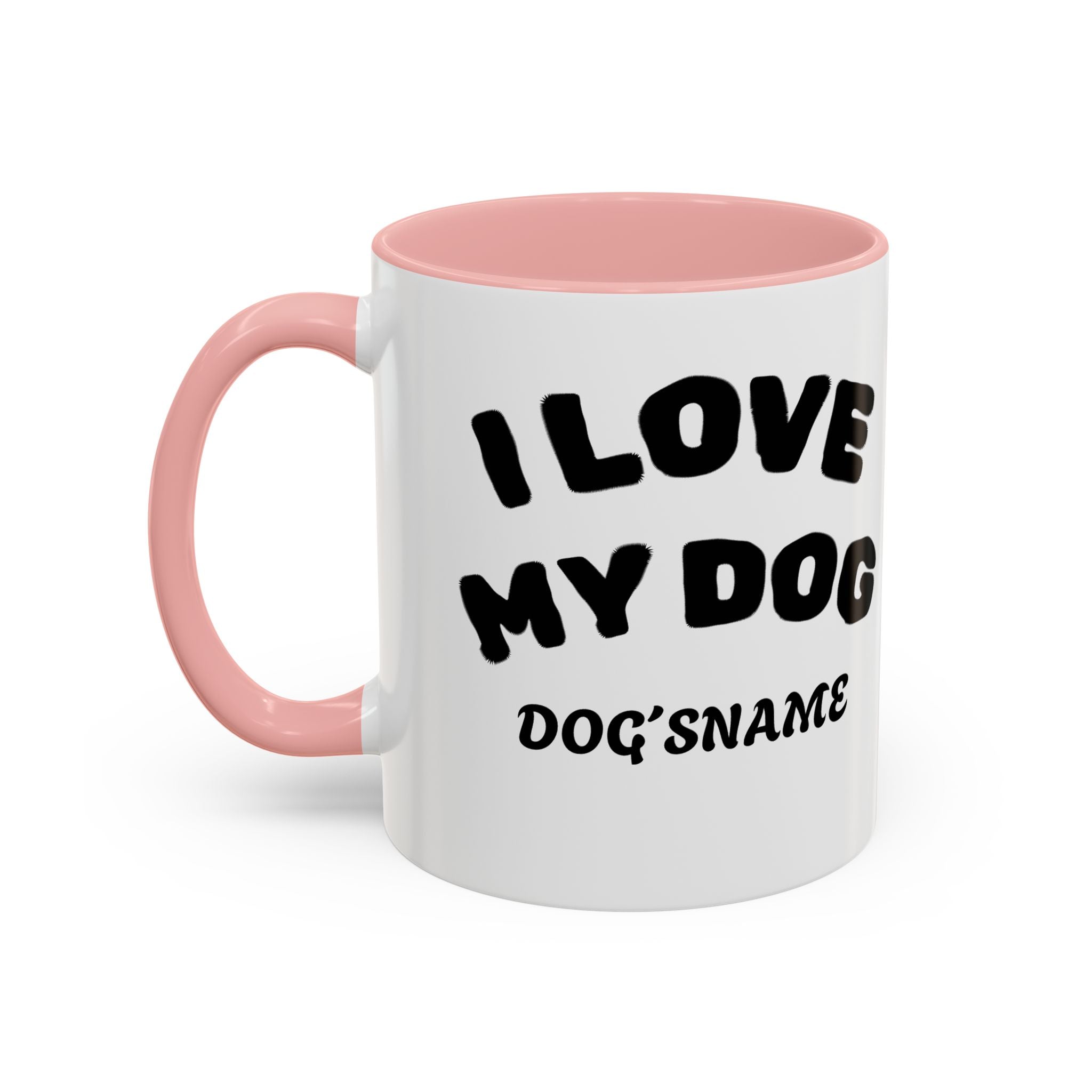 Dog Mom Coffee Mug - "They Aren't Just Pets, They Are Family" Accent Mug (11/15oz)