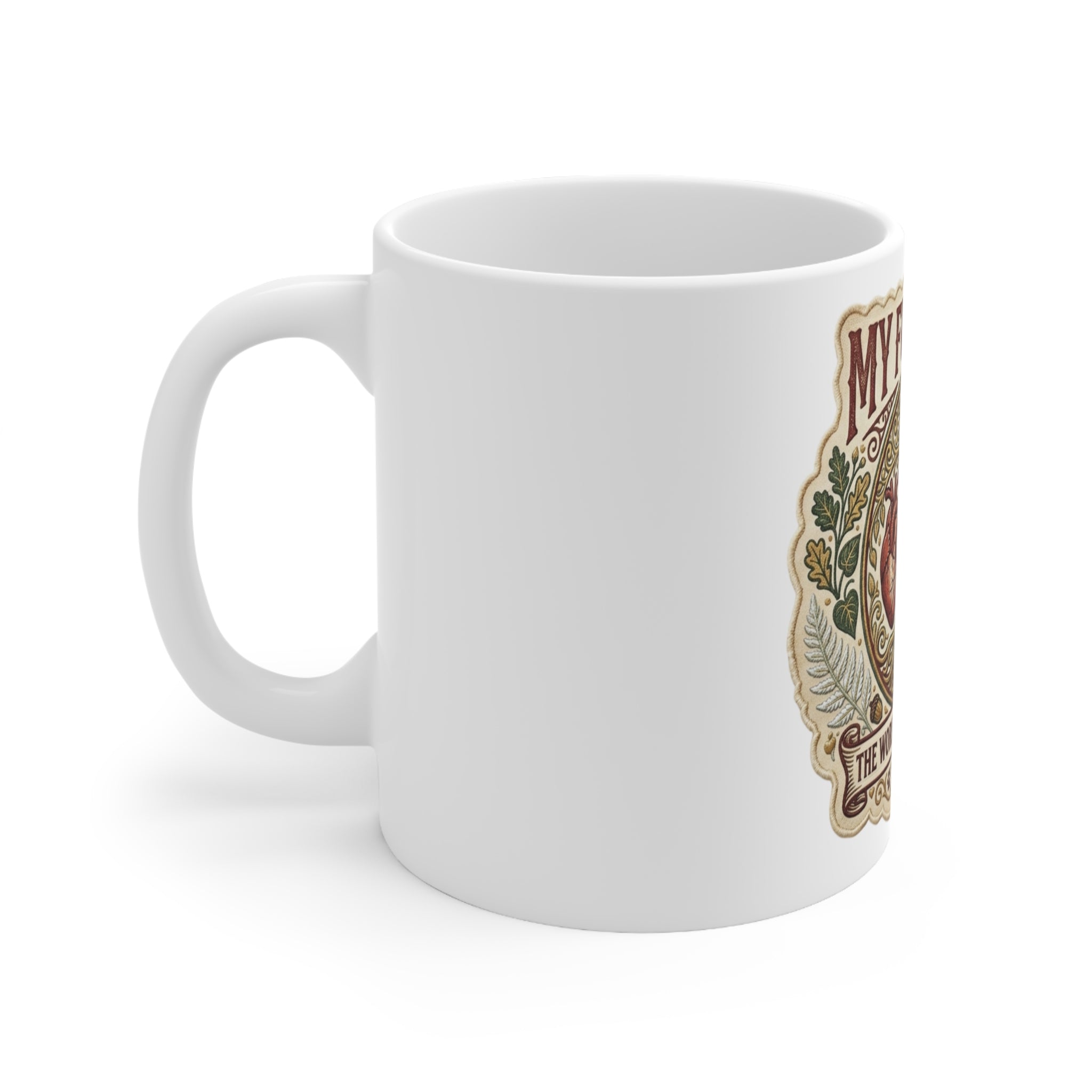 My Fur Babies Ceramic Coffee Mug – “The World’s Best Dog Mom” 11oz/15oz