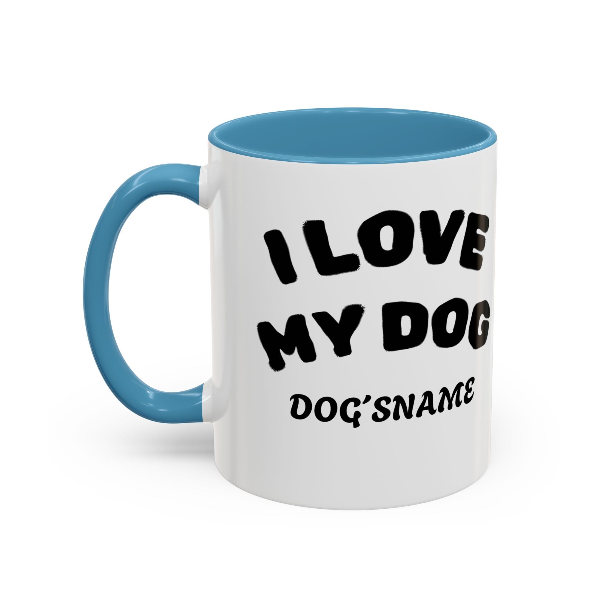 Dog Mom Coffee Mug - "They Aren't Just Pets, They Are Family" Accent Mug (11/15oz)