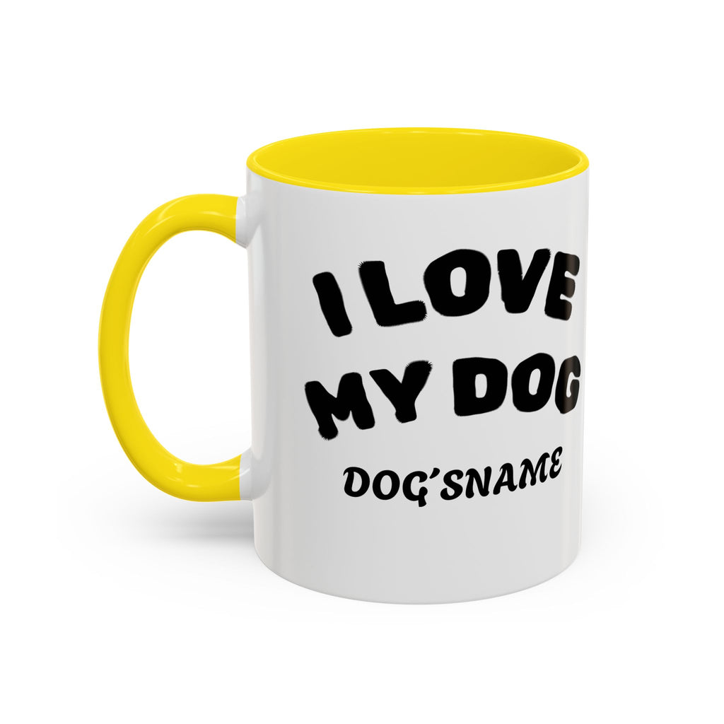 Dog Mom Coffee Mug - "They Aren't Just Pets, They Are Family" Accent Mug (11/15oz)