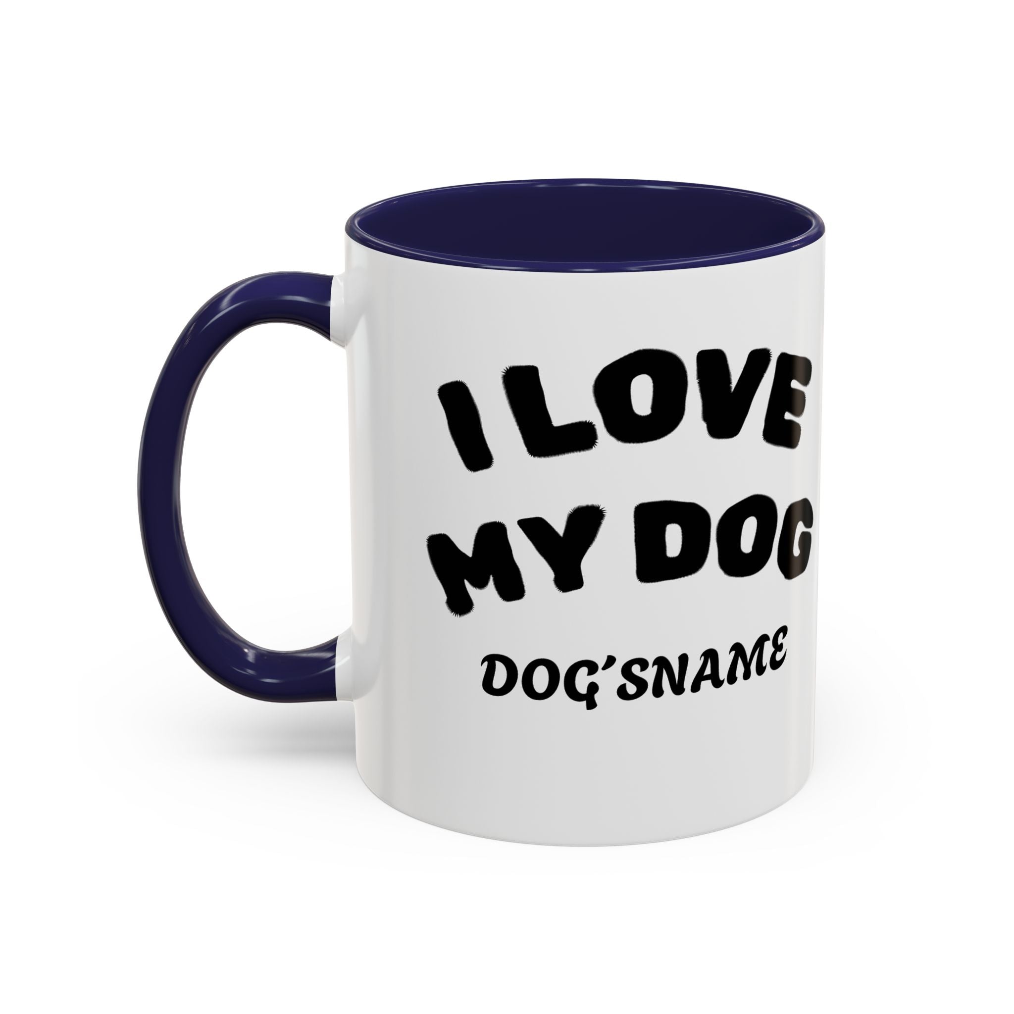 Dog Mom Coffee Mug - "They Aren't Just Pets, They Are Family" Accent Mug (11/15oz)